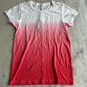 Rag & Bone Pink and White Ombré Tee NWT
